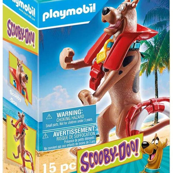 *Playmobil scooby - doo! figura coleccionable socorrista