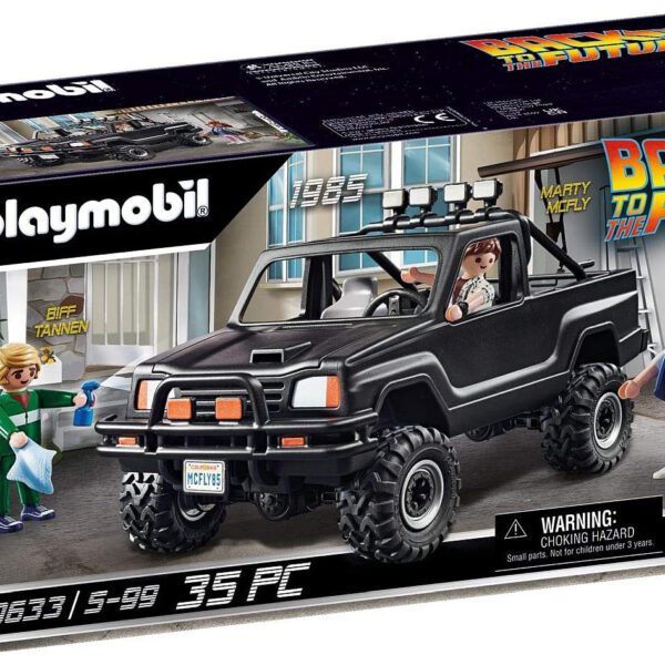 *Playmobil regreso al futuro camioneta pick - up de marty