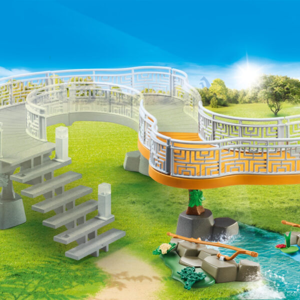 *Playmobil diversion en familia extension plataforma de observacion zoo