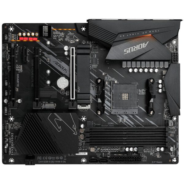 *Placa base gigabyte b550 aorus elite v2 am4 atx -  4x ddr4 -  4x sata 6gb - s -  5x usb 3.2 -  2x usb 2.0