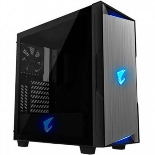 *Caja gaming gigabyte ac300g atx 2xusb3.0 1xusbc rgb s - f negro