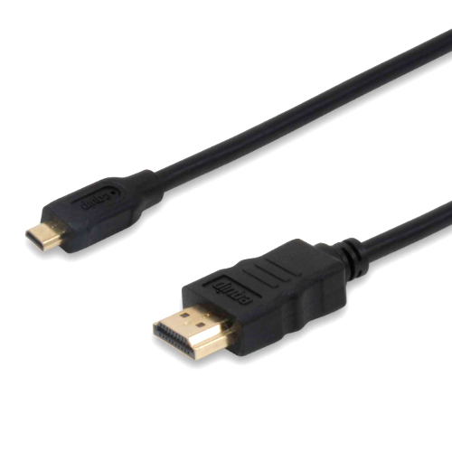 *Cable hdmi equip 1.4 high speed a micro hdmi 1m