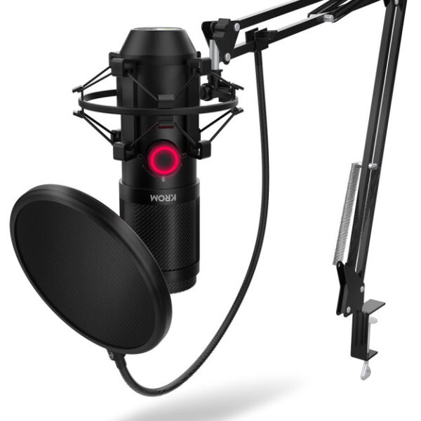 *Kit de microfono krom kapsule