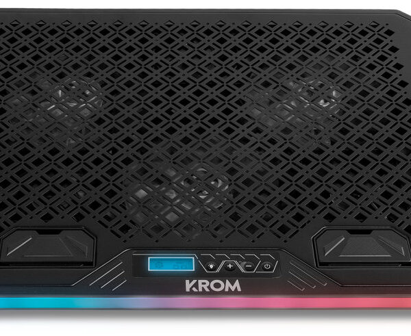 *Base refrigeracion krom kooler rgb laptop cooling base