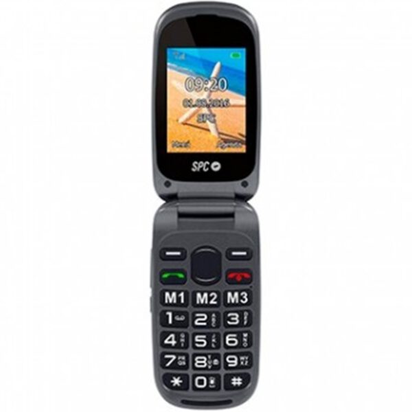 *Telefono movilspc harmony black tipo tapa -  dual sim -  2.4 pulgadas -  microsd -  radio fm -  bluetooth