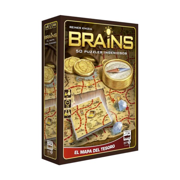 *Juego de mesa brains mapa del tesoro pegi 8
