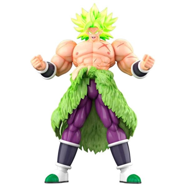 *Figura bandai dragon ball super super saiyan broly fullpower model kit 23 cm