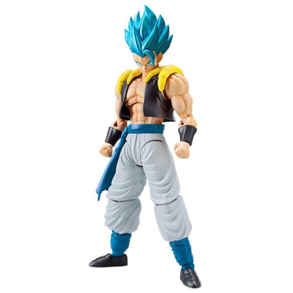 *Figura bandai dragon ball z super saiyan god gogeta model kit 15 cm dragon ball z