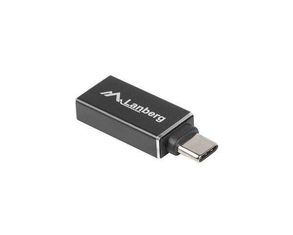 *Adaptador usb lanberg usb - c m 3.1 a usb - a h otg negro