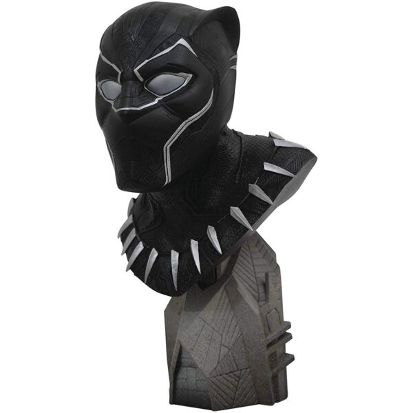 *Figura diamond collection marvel comics busto black panther 1 - 2 escala