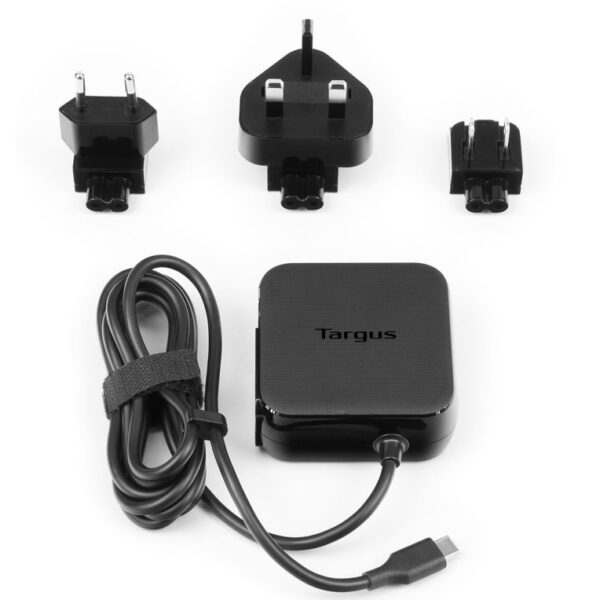 *Cargador adaptador universal targus 45w tipo c negro