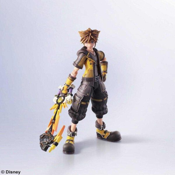 *Figura square enix kingdom hearts iii: bring arts -  sora -  guard form