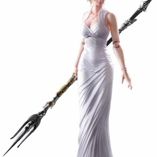 *Figura square enix final fantasy xv: play arts kai -  lunafreya nox fleuret