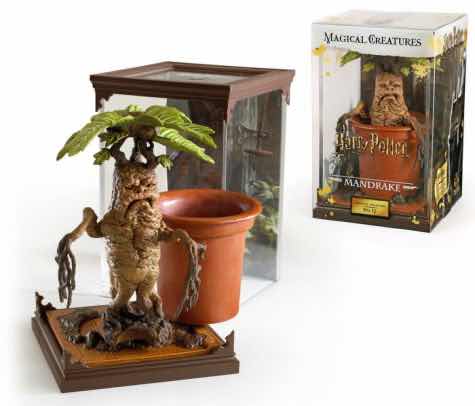 *Figura the noble collection harry potter criaturas magicas nº 17 mandragora
