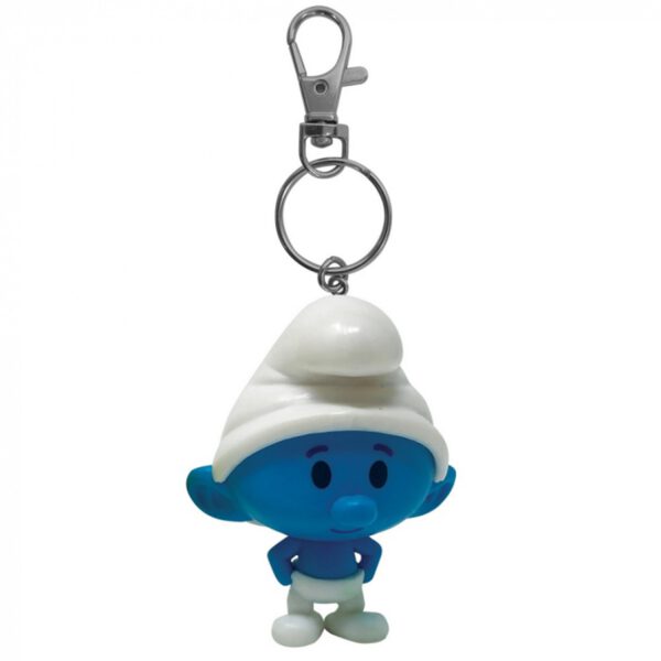 *Llavero plastoy los pitufos pitufo chibi