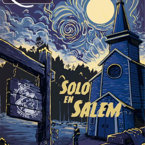 *Juego de mesa escape quest 3: solo en salem formato libro pegi 12
