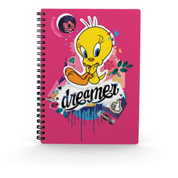 *Libreta efecto 3d sd toys looney tunes piolin dreamer