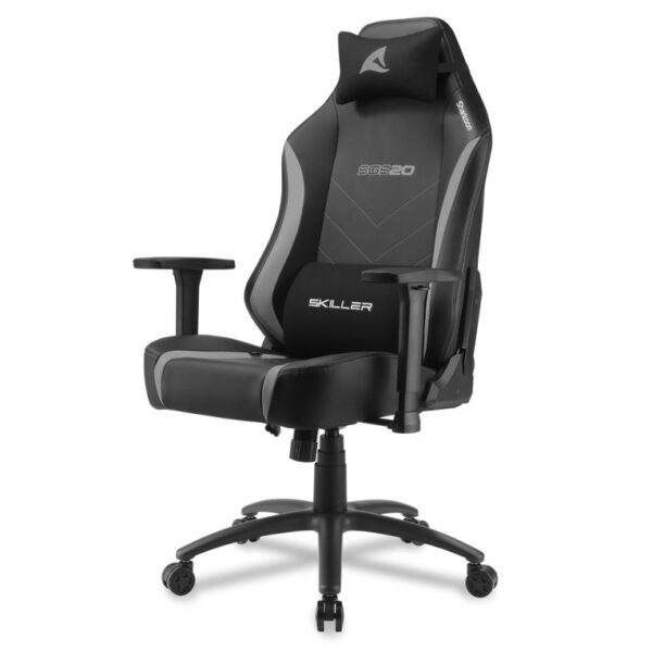 *Silla gaming sharkoon sgs20 negro - gris