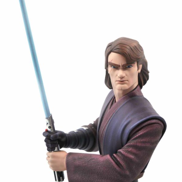 *Figura busto resina gentle giant star wars the clone wars anakin skylwalker 1 - 7 escala