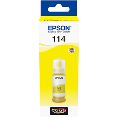 *Botella tinta epson ecotank 114 amarillo 70ml