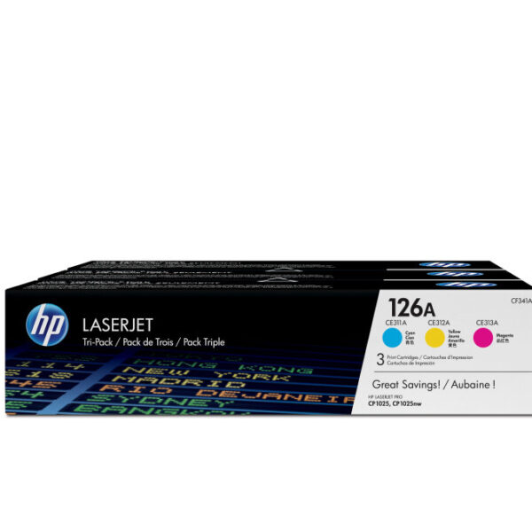 *Multipack toner hp 126a cian magenta amarillo