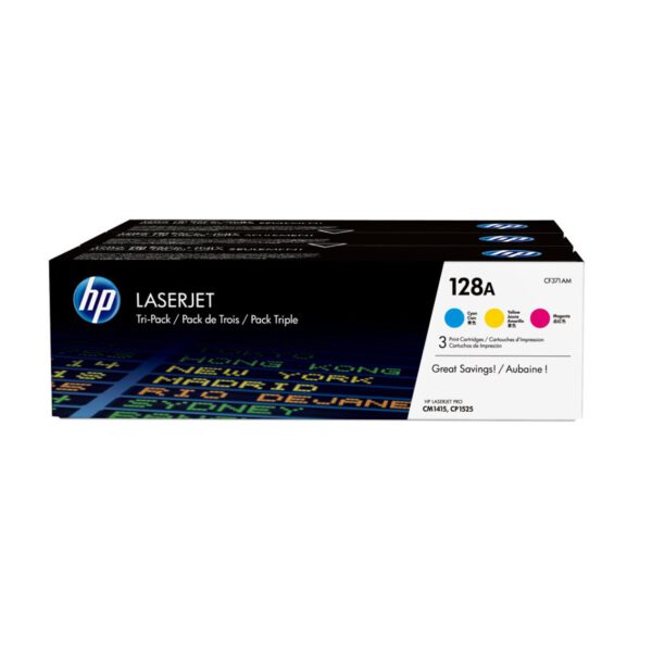 *Multipack toner hp 128a cian magenta amarillo