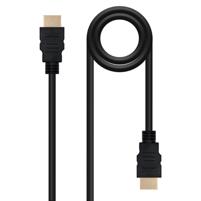 *Cable hdmi 1.3 nanocable 1.8m negro -  macho - macho