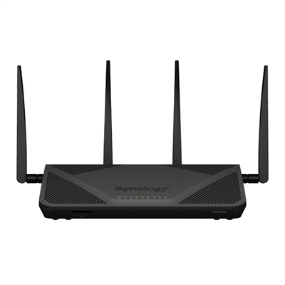 *Router wifi synology rt2600ac ac2600 4 puertos lan 1 puerto wan 1 x usb 2.0 1 x usb 3.0 4 antenas