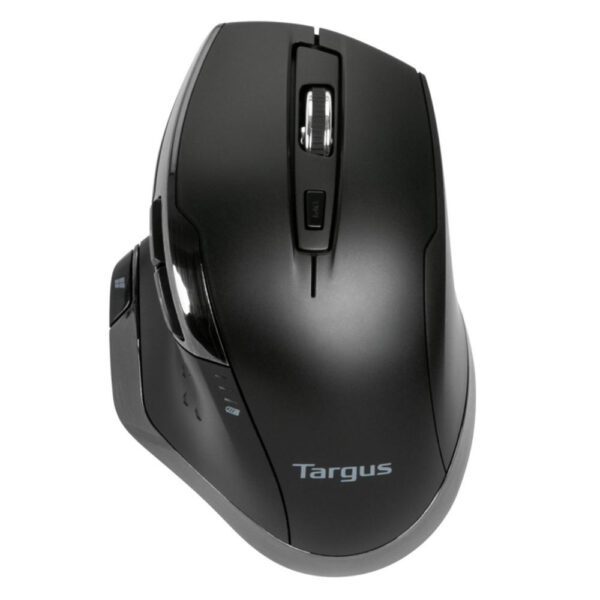*Mouse raton ergonomico targus bluetrace wireless inalambrico antimicrobiano negro