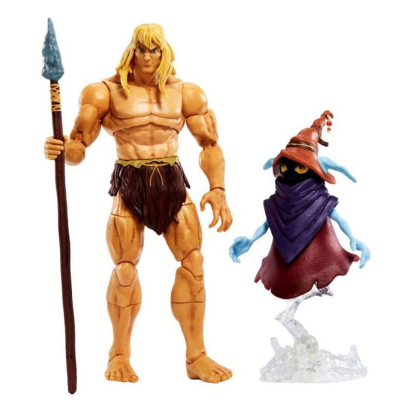 *Figura mattel masters of the universe revelation he - man savage deluxe