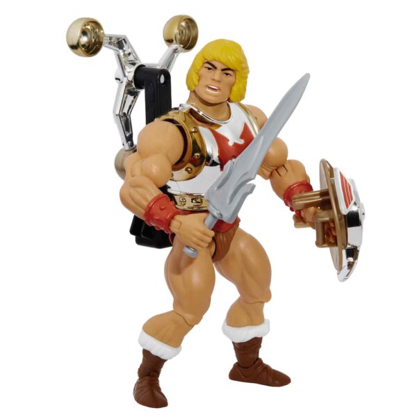 *Figura mattel masters of the universe origins he - man puño volador