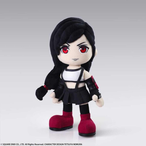 *Peluche square enix final fantasy vii action doll tifa 23 cm