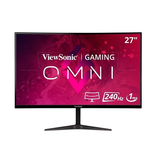 *Monitor led gaming 27 pulgadas viewsonic vx2719 - pc - mhd va - fhd  - 2 x hdmi - dp - 240hz - 1ms - a - sync - vesa