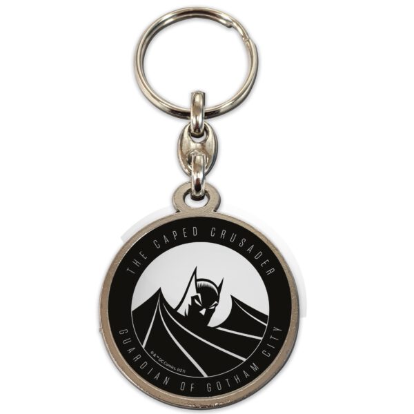 *Llavero redondo metal sd toys the caped crusader batman universo dc