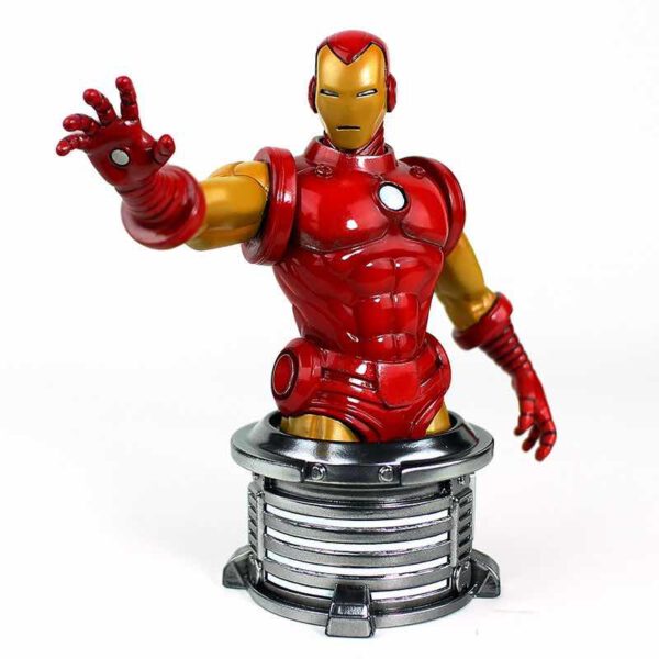 *Figura busto semic studios marvel iron man invencible escala 1 - 6