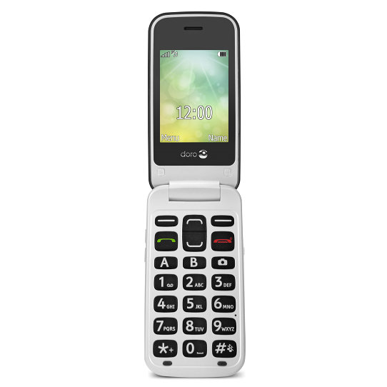 *Telefono movil senior doro 2424 2.4 pulgadas 16mb 8mb gris t3mpx