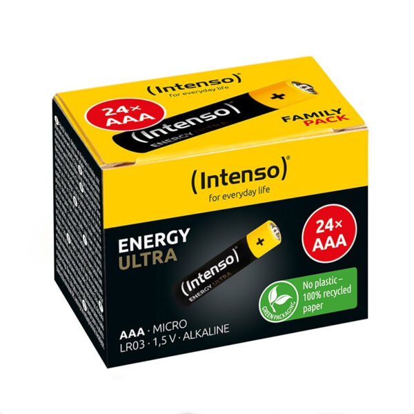 *Pack de pilas alcalinas intenso energy ultra aaa lr03 24 unidades
