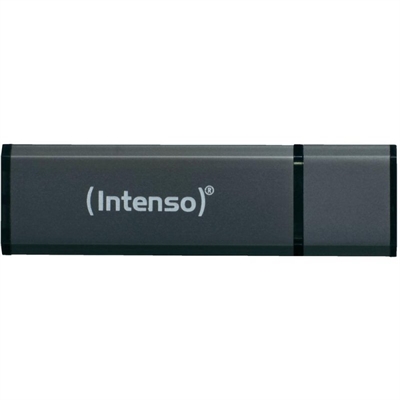 *Memoria usb 2.0 intenso alu line 8gb aluminio antracita