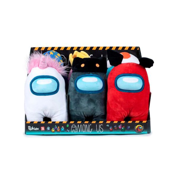 *Surtido peluches 6 unidades among us edicion limitada