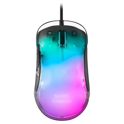 *Mouse raton mars gaming mmglow optico usb 7 botones 12800ppp rgb