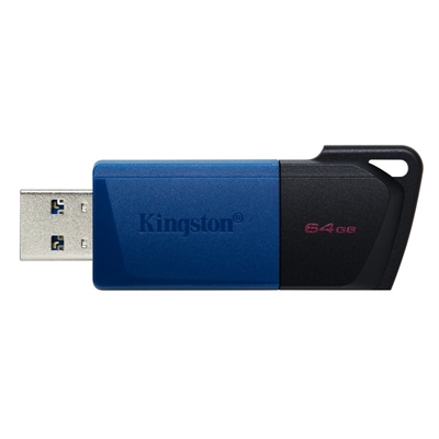 *Memoria usb 3.2 kingston 64gb datatraveler dtxm azul