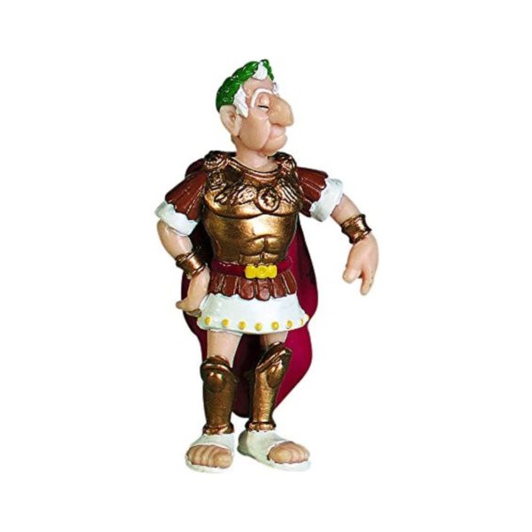 *Figura plastoy asterix & obelix emperador cesar pvc 9 cm