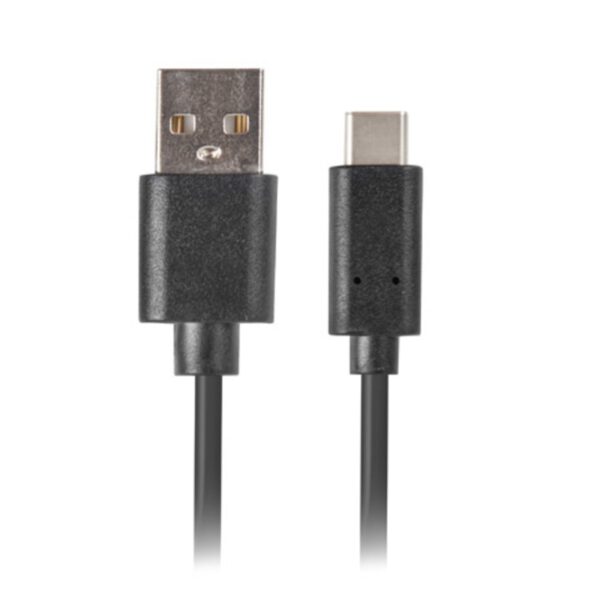 *Cable usb tipo c a usb 3.1 tipo a lanberg 1.8m - macho -  macho - negro