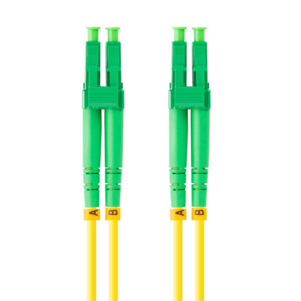 *Latiguillo fibra optica lc - apc lanberg 2m mono duplex g657a1 lszh amarillo