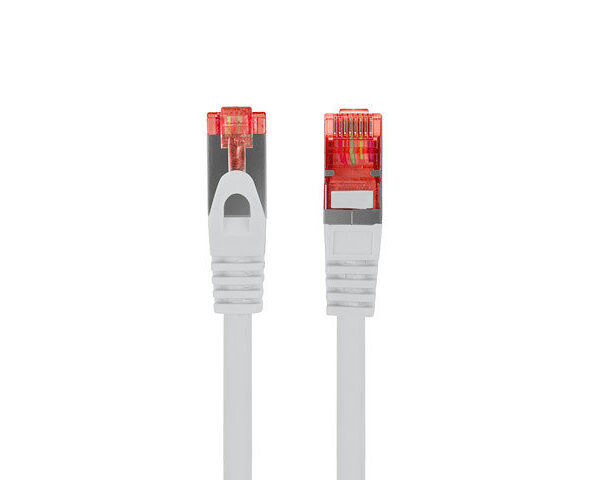 *Cable red lanberg latiguillo cat.6 s - ftp lszh cu 1.5m gris fluke passed