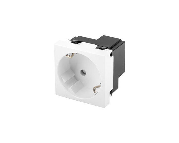 *Roseta pared lanberg 230v schuko 16a toolless blanco