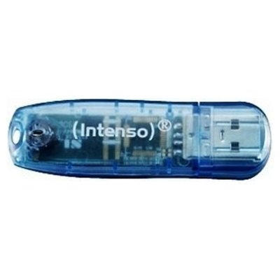 *Memoria usb 2.0 intenso rainbow 4gb azul