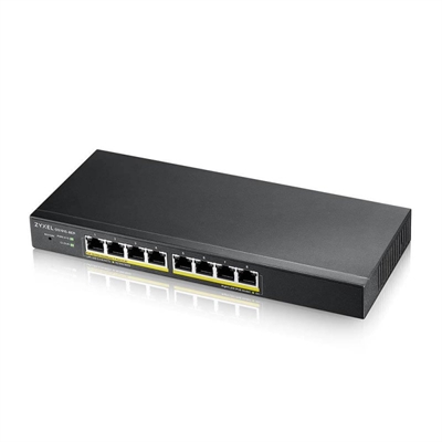 *Switch 8 puertos zyxel gs1915 - 8ep gigabit ethernet poe 60w nebula