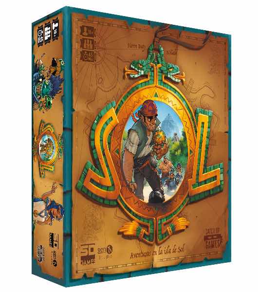 *Juego de mesa sol: aventuras en la isla de sol pegi 10