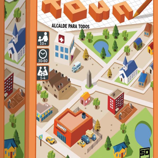 *Juego de mesa design town pegi 10